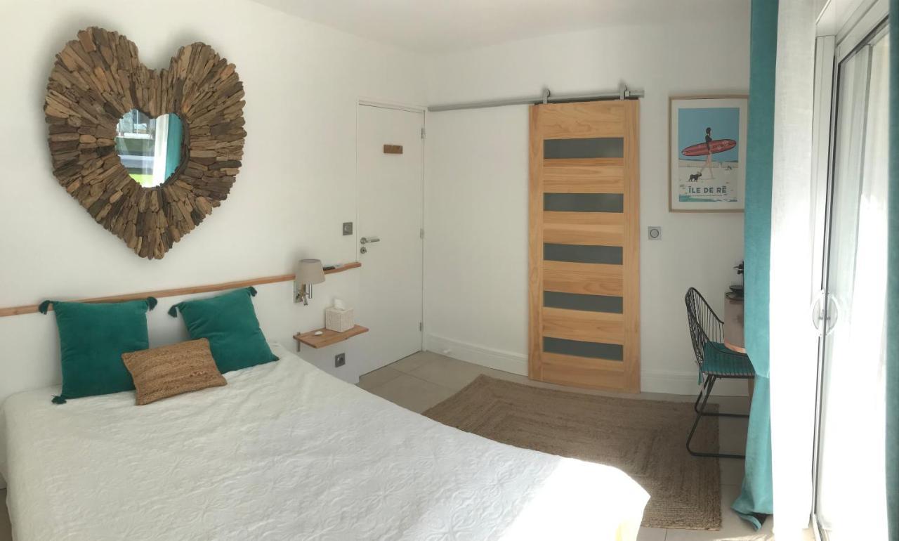 LA MAISON DE LA DUNE - Jacuzzi 1ère séance offerte - Piscine chauffée avec Abri Amovible - Plage située à 200m, accès direct par le bois - Borne VE La Couarde-sur-Mer Exterior foto